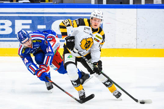 Oskarshamns Pontus Netterberg och Skellefteås Toni Kallela