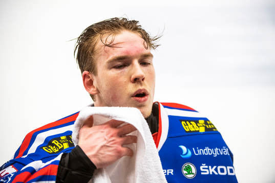 Oskarshamns målvakt Daniel Rosengren