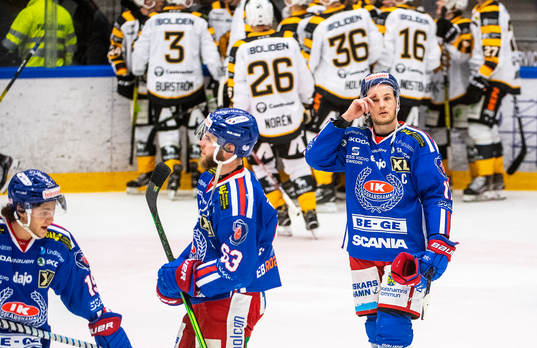 Oskarshamns Jonas Engström och Robin Söderqvist deppar