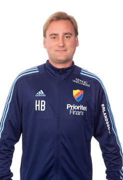 Djurgårdens assisterande tränare Hugo Berggren