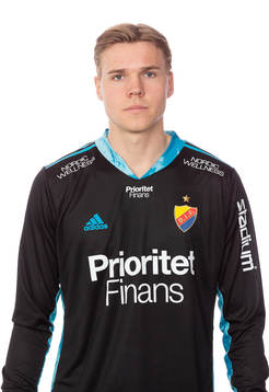 Djurgårdens målvakt Erland Tangvik