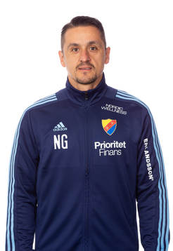 Djurgårdens målvaktstränare Nikos Gkoulios