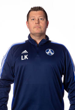Älvsjös lagledare Larry Koont