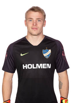 Norrköpings målvakt Isak Petterson