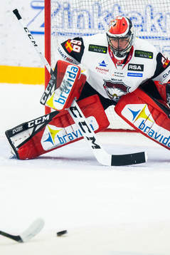 Malmö Redhawks målvakt Oscar Alsenfelt