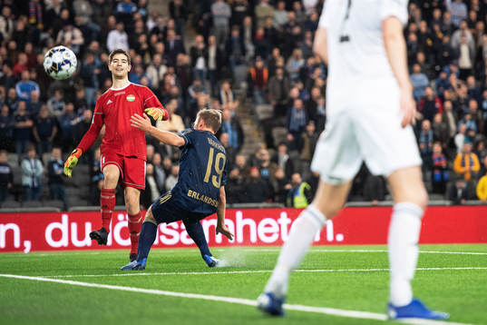 Dalkurds målvakt Filip Anger