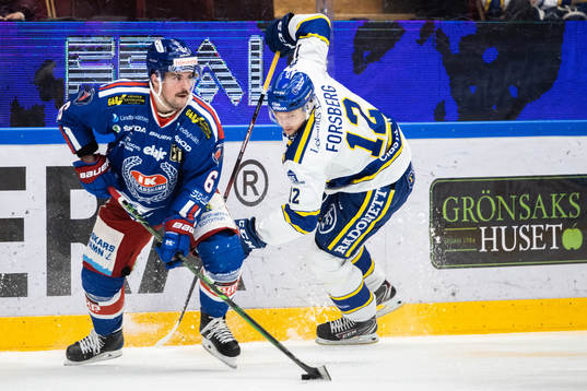 Oskarshamns Jesper Dahlroth och Leksands Fredrik Forsberg