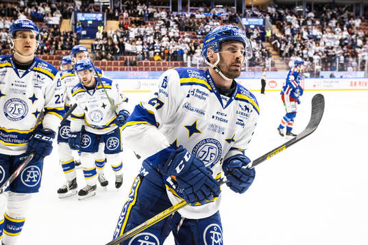 Leksands Marek Hrivik jublar
