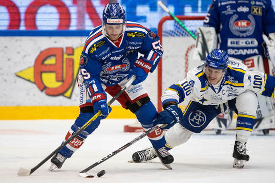 Oskarshamns Ben Youds och Leksands Martin Karlsson