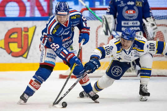 Oskarshamns Ben Youds och Leksands Martin Karlsson