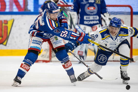 Oskarshamns Ben Youds och Leksands Martin Karlsson
