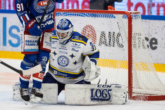 Leksands målvakt Axel Brage