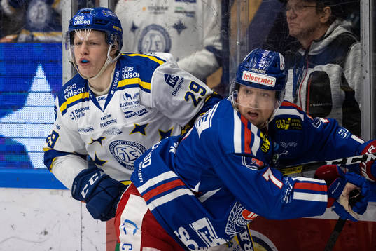 Leksands Emil Heineman och Oskarshamns Isak Pantzare