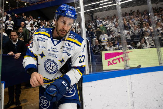 Leksands Marek Hrivik utsedd till matchens krigare