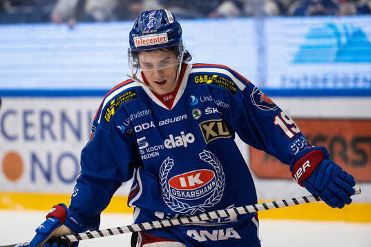 Oskarshamns Tyler Kelleher deppar