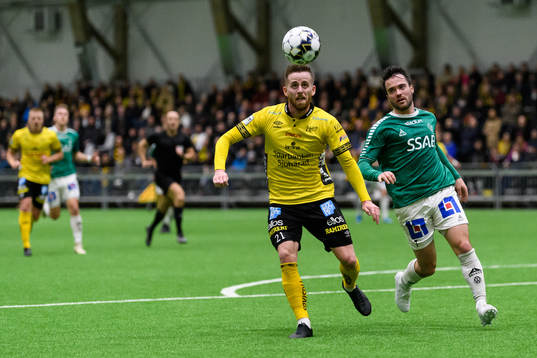 Elfsborgs Simon Strand och Brages Robbin Sellin