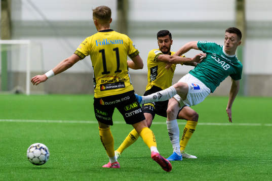 Elfsborgs Rami Kaib och Brages Leonard Pllana