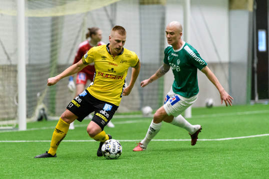 Elfsborgs Per Frick och Brages Leonard Pllana