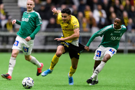 Elfsborgs Deniz Hümmet och Brages Bantu Mzwakali