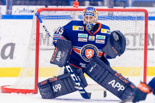 Växjös målvakt Viktor Andrén