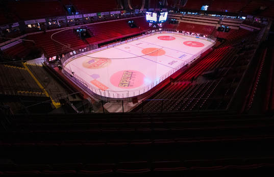 Interiör av Monitor ERP Arena