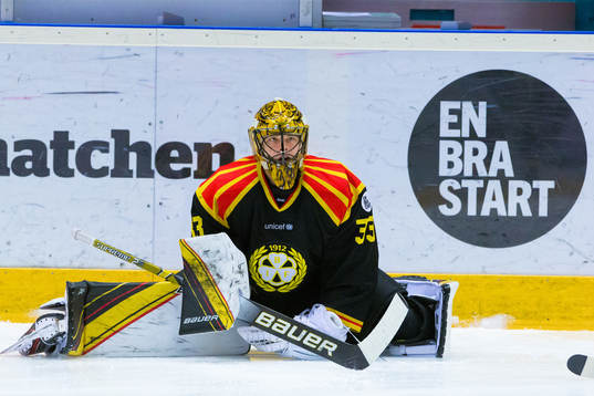 Brynäs målvakt Samuel Ersson
