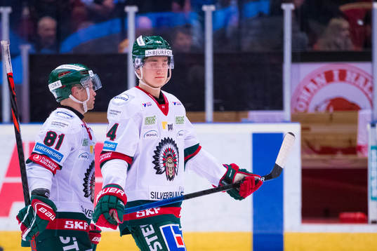 Frölundas Ryan Lasch och Theodor Lennström deppar