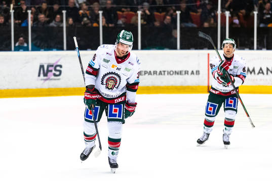Frölundas Brandon Gormley deppar