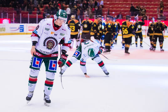 Frölundas Joel Mustonen deppar