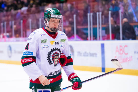 Frölundas Axel Kumlin deppar