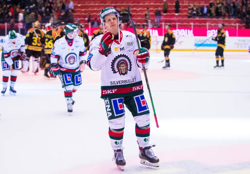 Frölundas Max Friberg deppar
