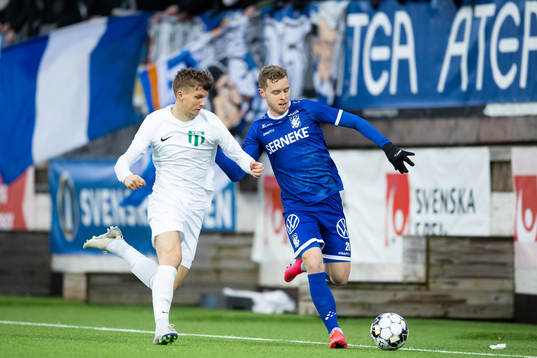 Västerås Samuel Holm och IFK Göteborgs Victor Wernersson