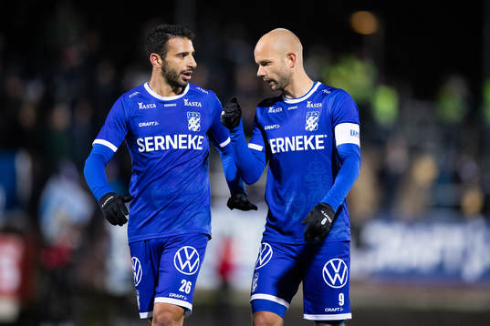 IFK Göteborgs André Calisir och Robin Söder
