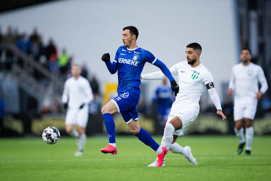 IFK Göteborgs Giorgi Kharaishvili före Västerås Sean