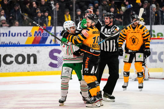 Rögles Leon Bristedt och Skellefteås Joakim Lindström