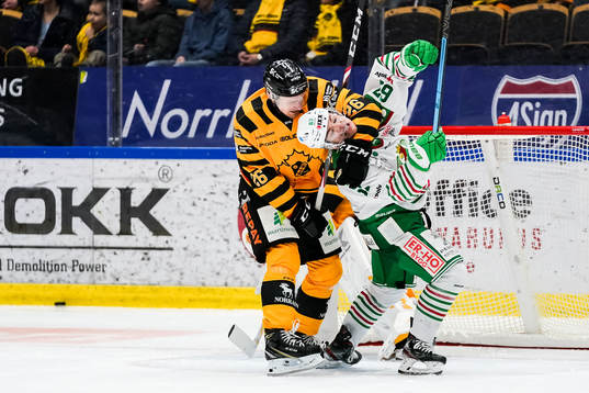 Skellefteås Patrik Norén och Rögles Leon Bristedt