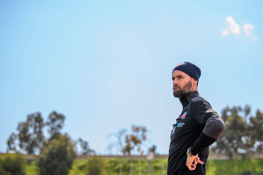 Helsingborgs tränare Olof Mellberg