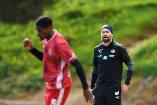 Helsingborgs tränare Olof Mellberg