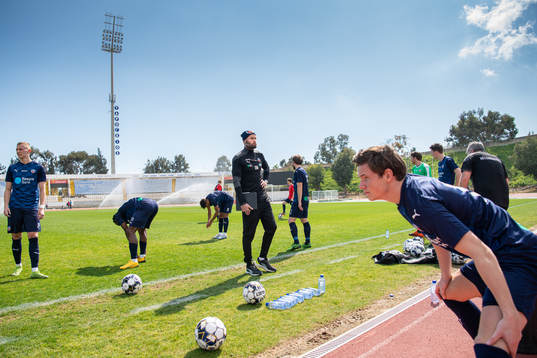 Helsingborgs tränare Olof Mellberg