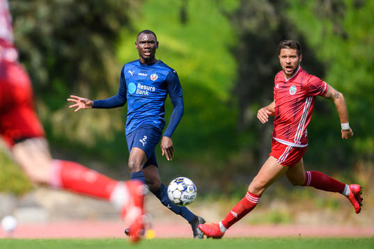 Helsingborgs Ravy Tsouka och Liepajas Fortes