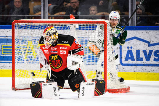 Luleås målvakt Joel Lassinantti