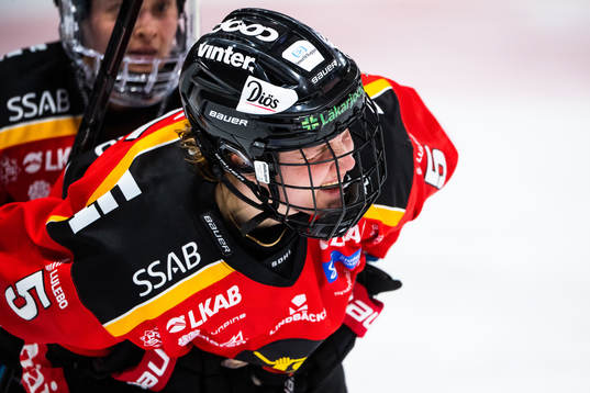Luleås Johanna Fällman skadad