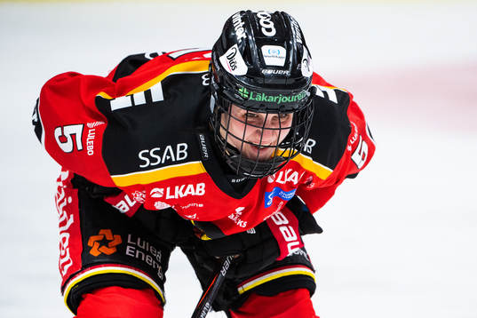 Luleås Johanna Fällman skadad