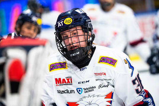 Linköpings Emilie Kruse Johansen jublar
