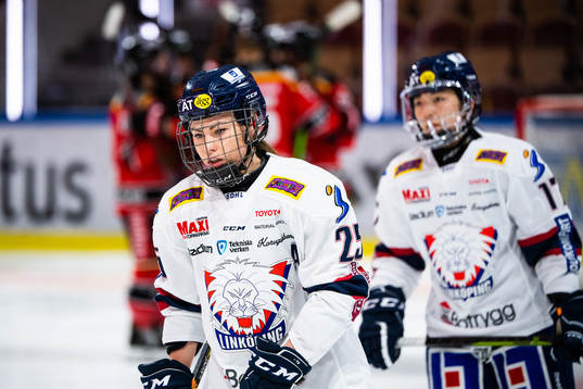 Linköpings Moa Wernblom deppar