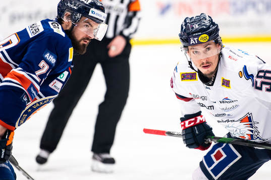 Växjös Filip Cederqvist och Linköpings Robin Johansson