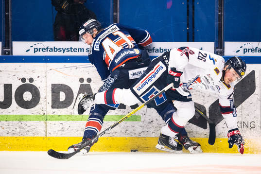 Växjös Ludvig Nilsson och Linköpings Hampus Larsson