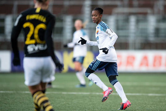 Djurgårdens Linda Maserame Motlhalo