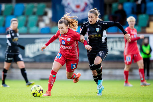 Göteborgs Filippa Angeldal mot Linköpings Olga Adela