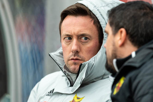 Östersunds tränare Ian Burchnall